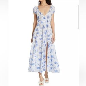Loveshackfancy Magdaline Strong Current Maxi Dress
